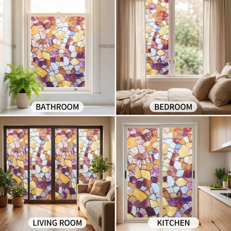  Window Film Privacy Vinyl Se - đánh giá và giá Home Bathroom Window Tint