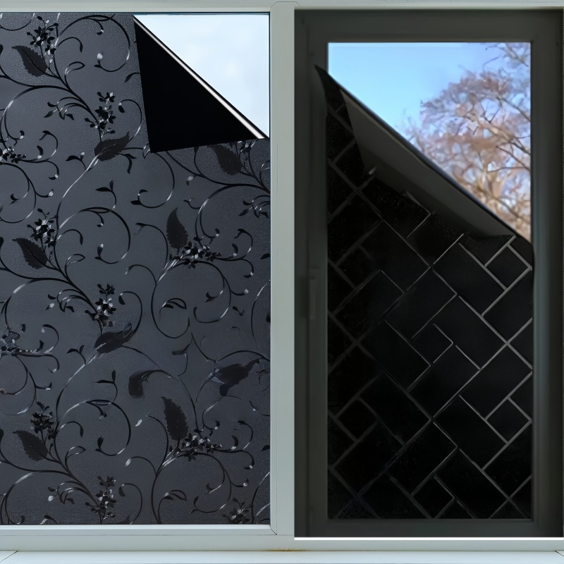 Privacy Blackout Window Film S - đánh giá và giá Home Bathroom Window Tint