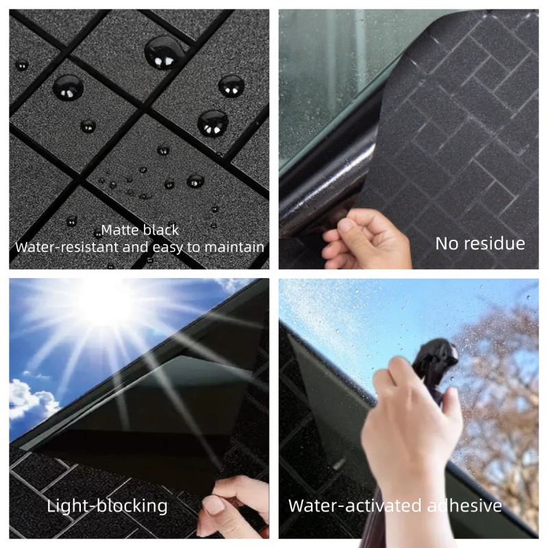 Privacy Blackout Window Film S - đánh giá và giá Home Bathroom Window Tint