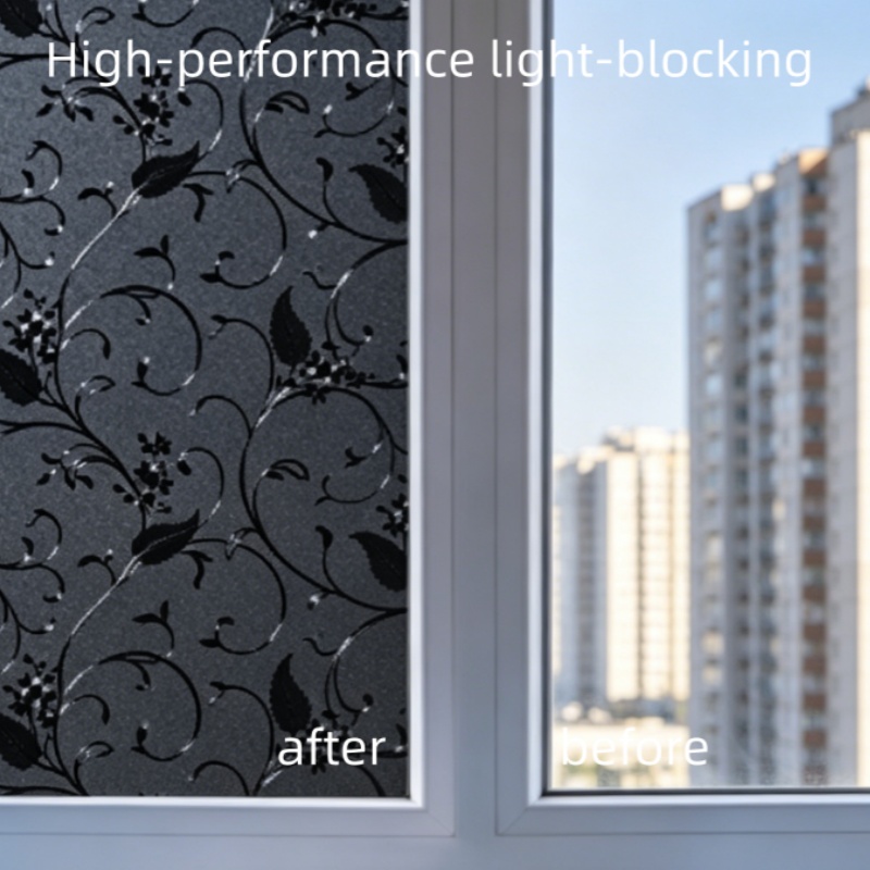 Privacy Blackout Window Film S - đánh giá và giá Home Bathroom Window Tint