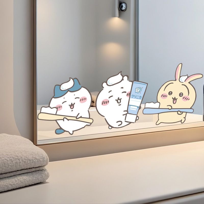 Hot Chiikawa Mirror Stickers S - đánh giá và giá Tiny Home Bathroom Kit