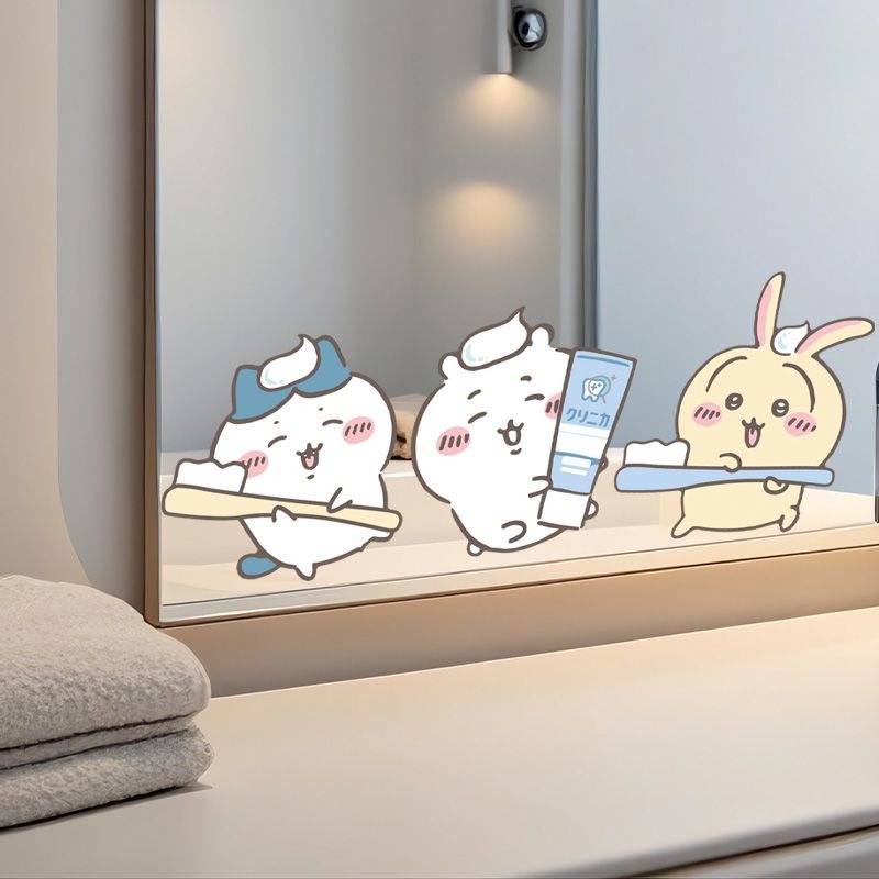 Hot Chiikawa Mirror Stickers S - đánh giá và giá Tiny Home Bathroom Kit