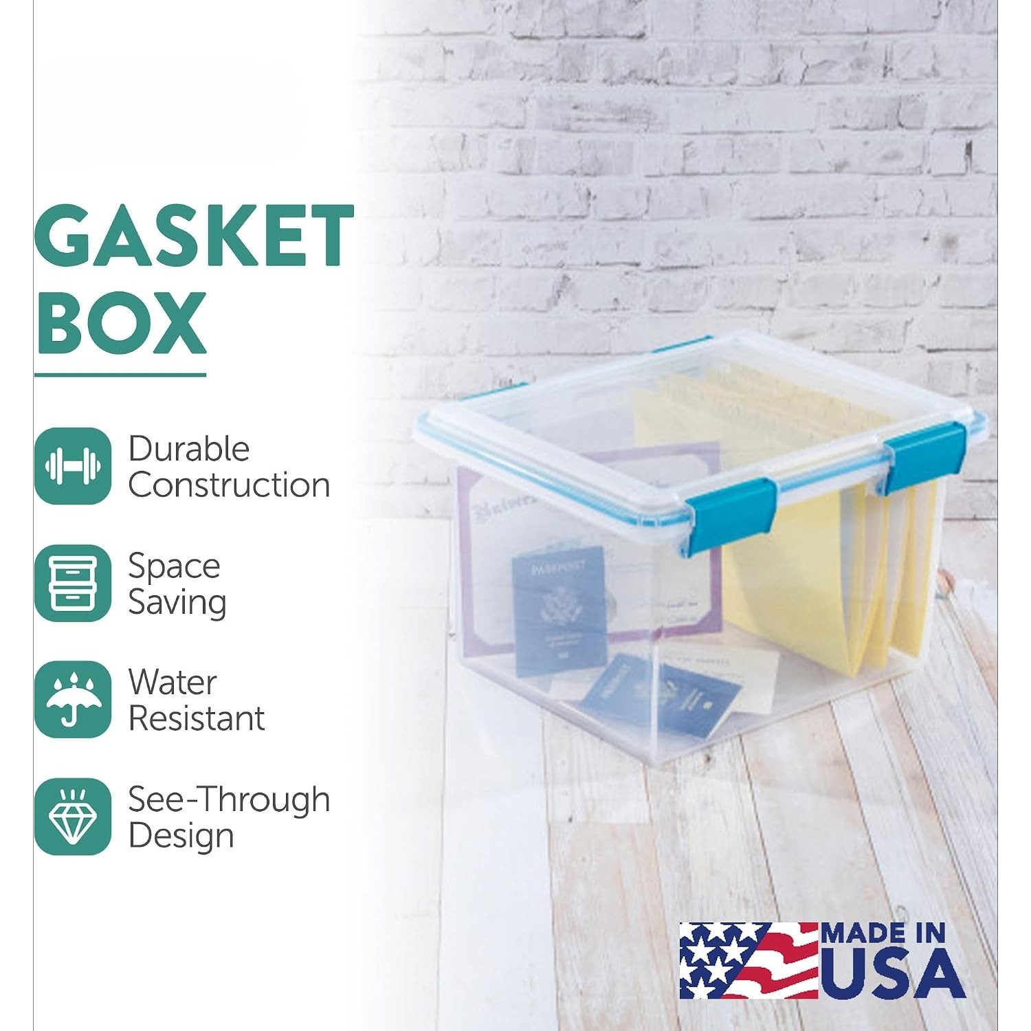 Gasket Storage Box with Lids f - đánh giá và giá Home Office Bathroom