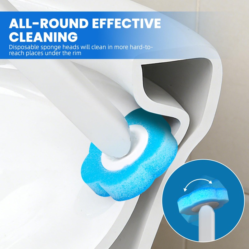 Toilet Brush With Disposable R - đánh giá và giá Tiny Home Bathroom Kit