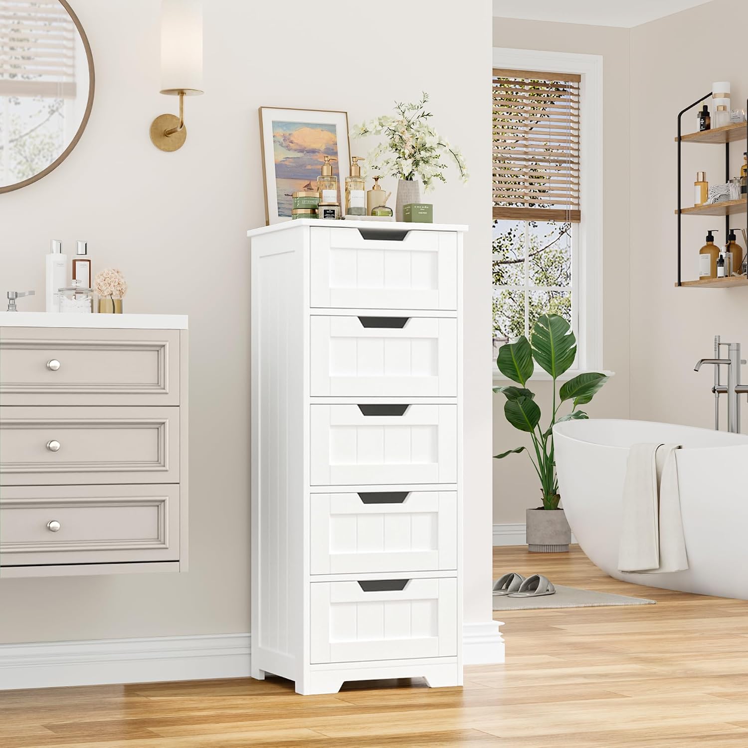 Freestanding Bathroom Storage  - đánh giá và giá Home Bathroom Organizer