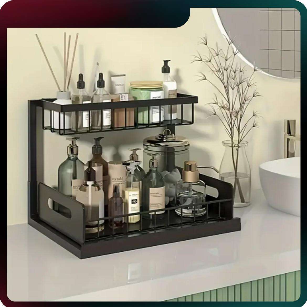 Heavy Duty Pull Out Cabinet Or - đánh giá và giá Home Bathroom Organizer