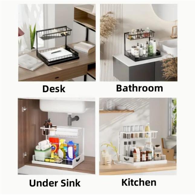 Heavy Duty Pull Out Cabinet Or - đánh giá và giá Home Bathroom Organizer