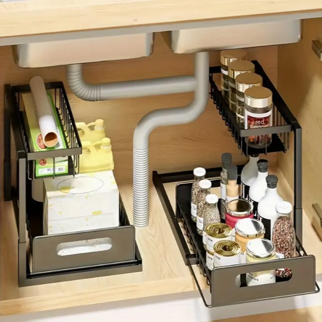 Heavy Duty Pull Out Cabinet Or - đánh giá và giá Home Bathroom Organizer