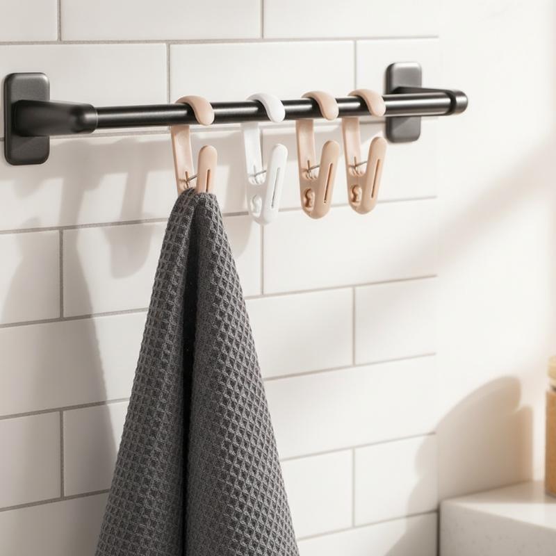 10pcs Multi-Purpose Hanging Cl - đánh giá và giá Home Bathroom Towels