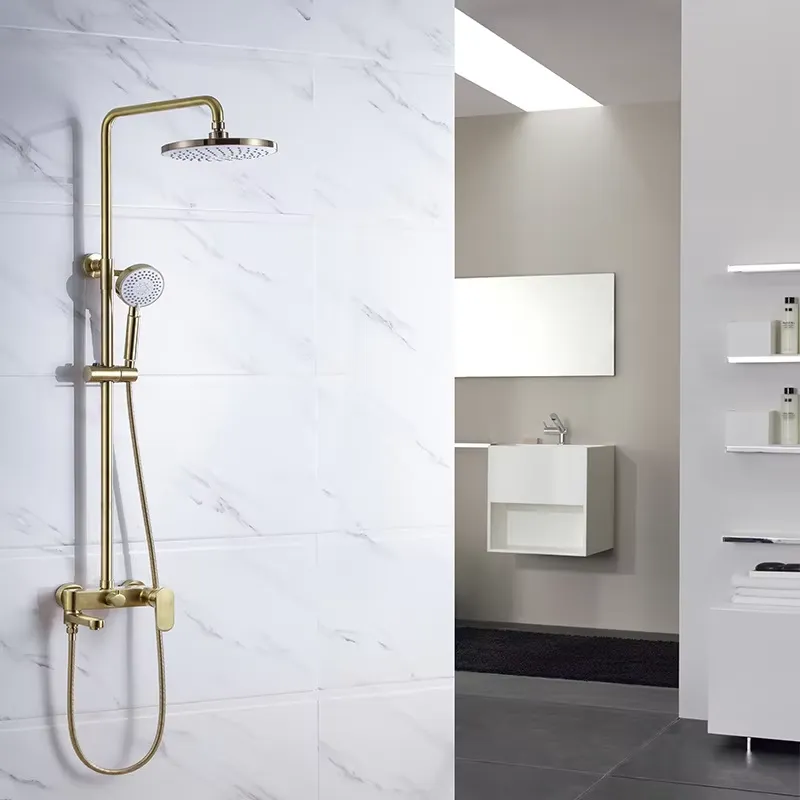 Contemporary Brass Single-Hand - đánh giá và giá Shower Head Rain