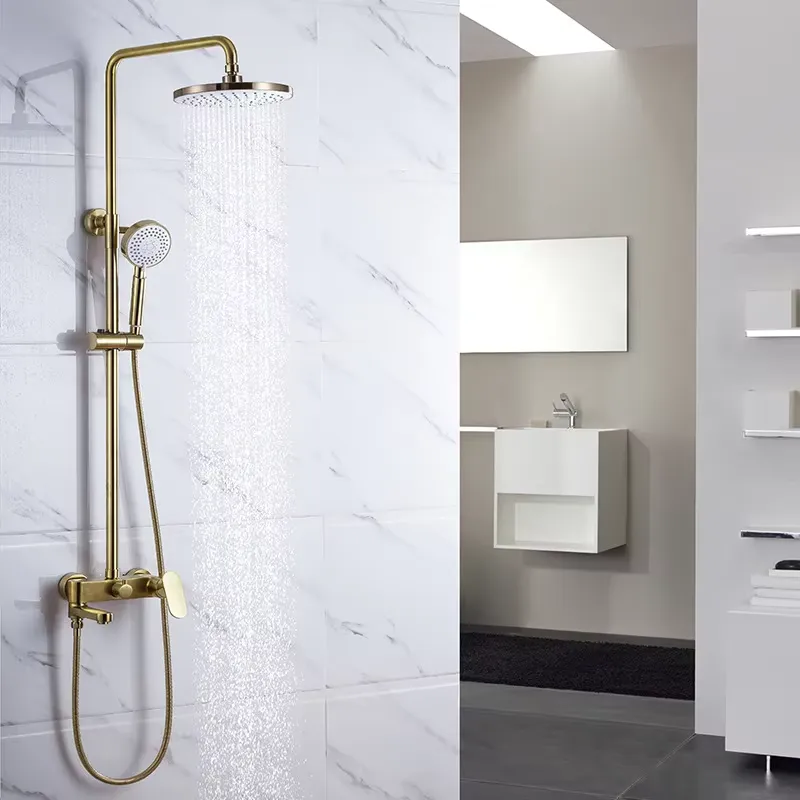 Contemporary Brass Single-Hand - đánh giá và giá Shower Head Rain