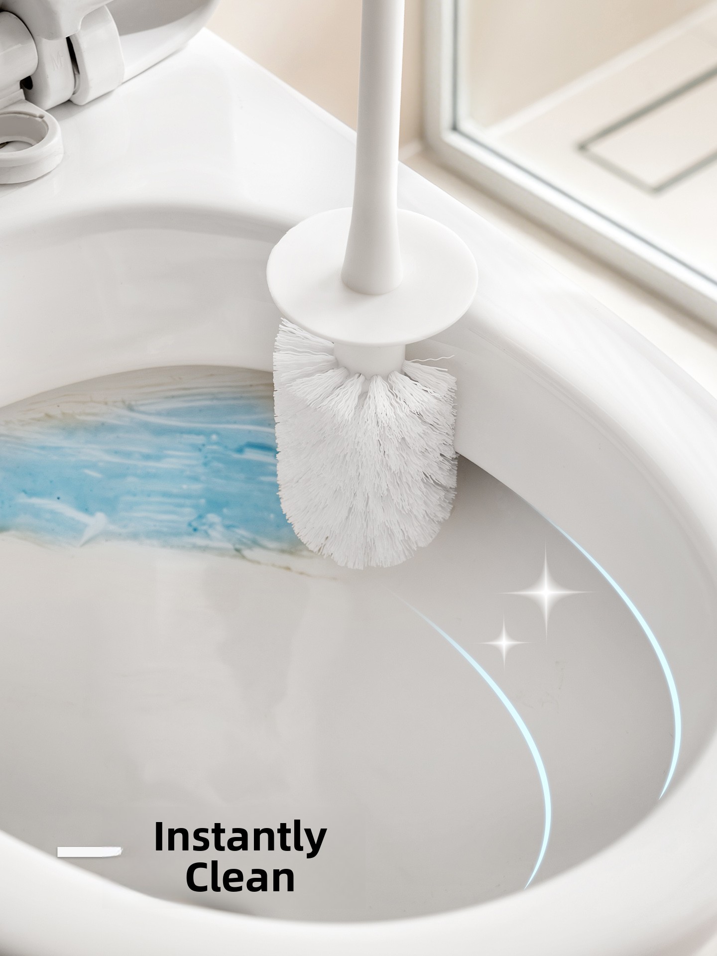 Corner Toilet Brush Wall Mount - đánh giá và giá Home Needs Bathroom Cleaning
