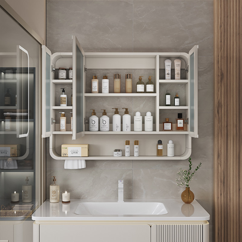 Organizer Mirror Bathroom Cabi - đánh giá và giá Home Bathroom Organizer