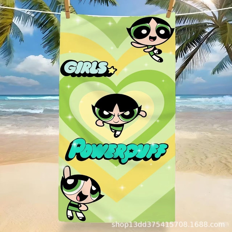 Hot The Powerpuff and Girls Se - đánh giá và giá Home Bathroom Towels