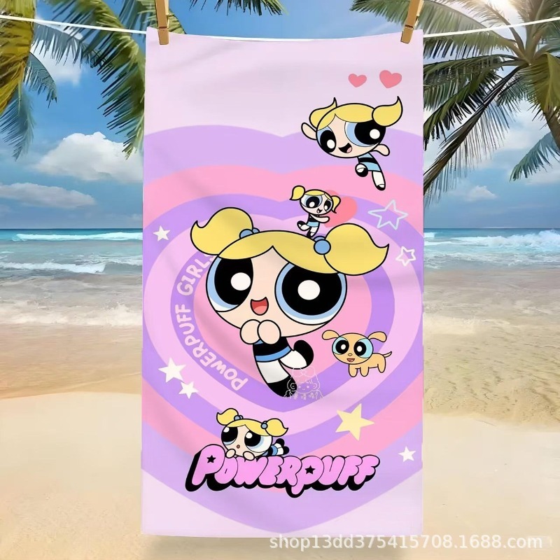 Hot The Powerpuff and Girls Se - đánh giá và giá Home Bathroom Towels
