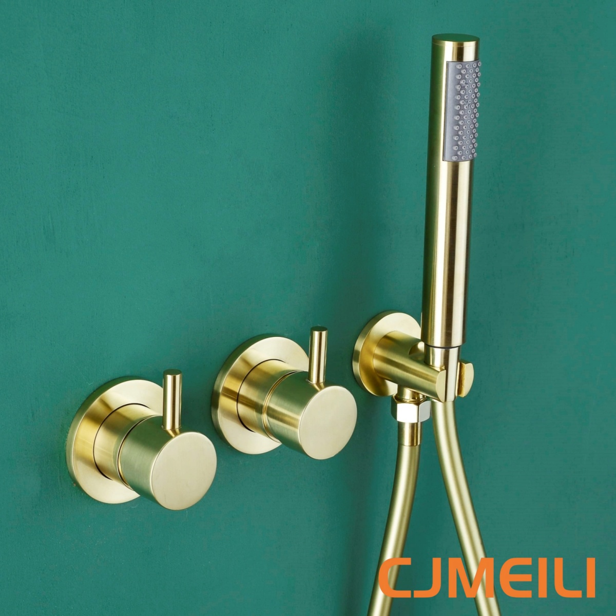 Brushed Gold Concealed Shower  - đánh giá và giá Shower Head Rain