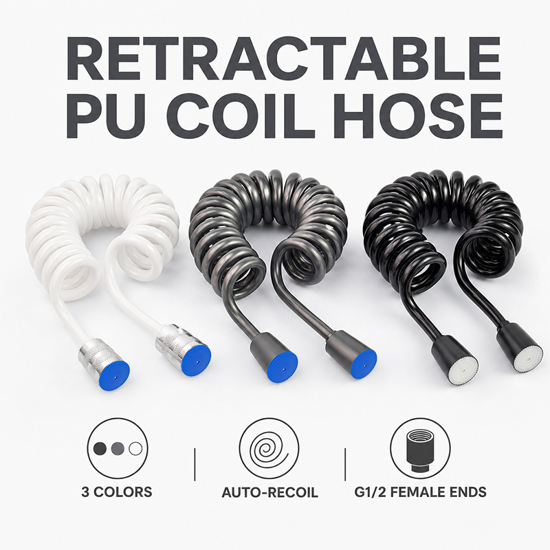2m Coiled Spring Hose Retracta - đánh giá và giá Home Bathroom Plumbing
