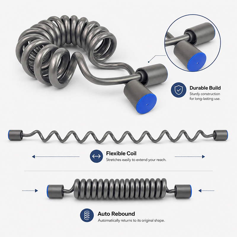 2m Coiled Spring Hose Retracta - đánh giá và giá Home Bathroom Plumbing