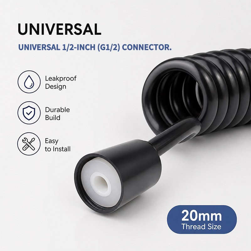 2m Coiled Spring Hose Retracta - đánh giá và giá Home Bathroom Plumbing
