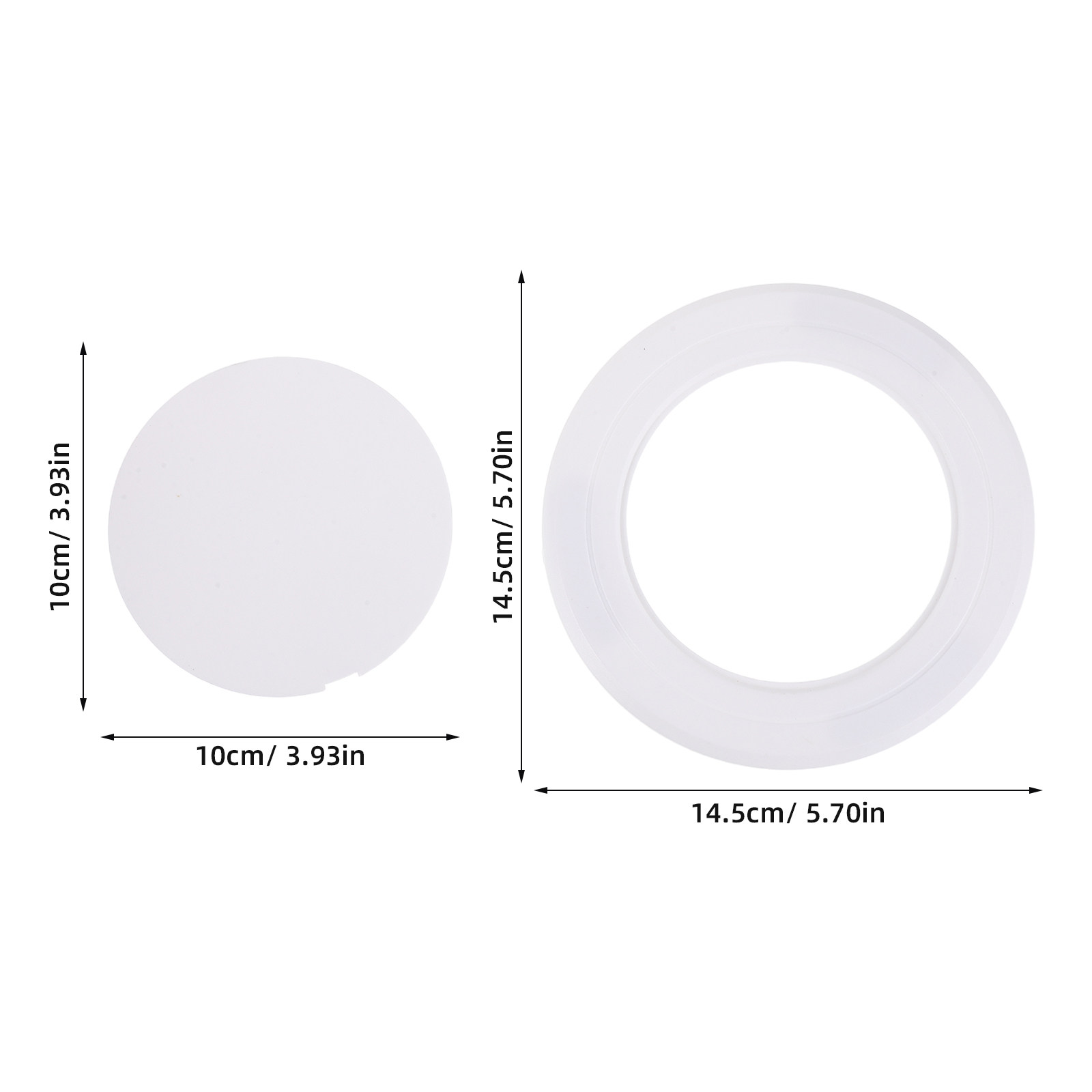 Adhesive Round Wall Plate Cove - đánh giá và giá Home Bathroom Plumbing