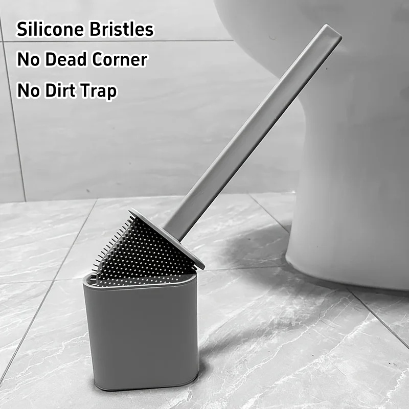 Toilet Brush Water Leak Proof  - đánh giá và giá Toilet Brush Holder