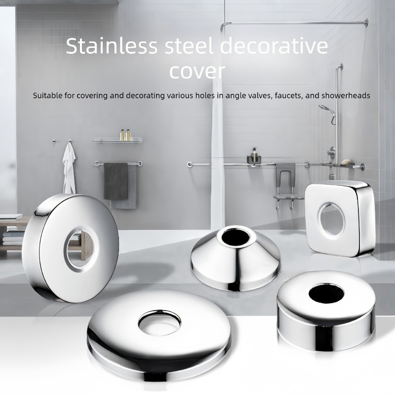 Stainless Steel Pipe Trim Cove - đánh giá và giá Tiny Home Bathroom Kit