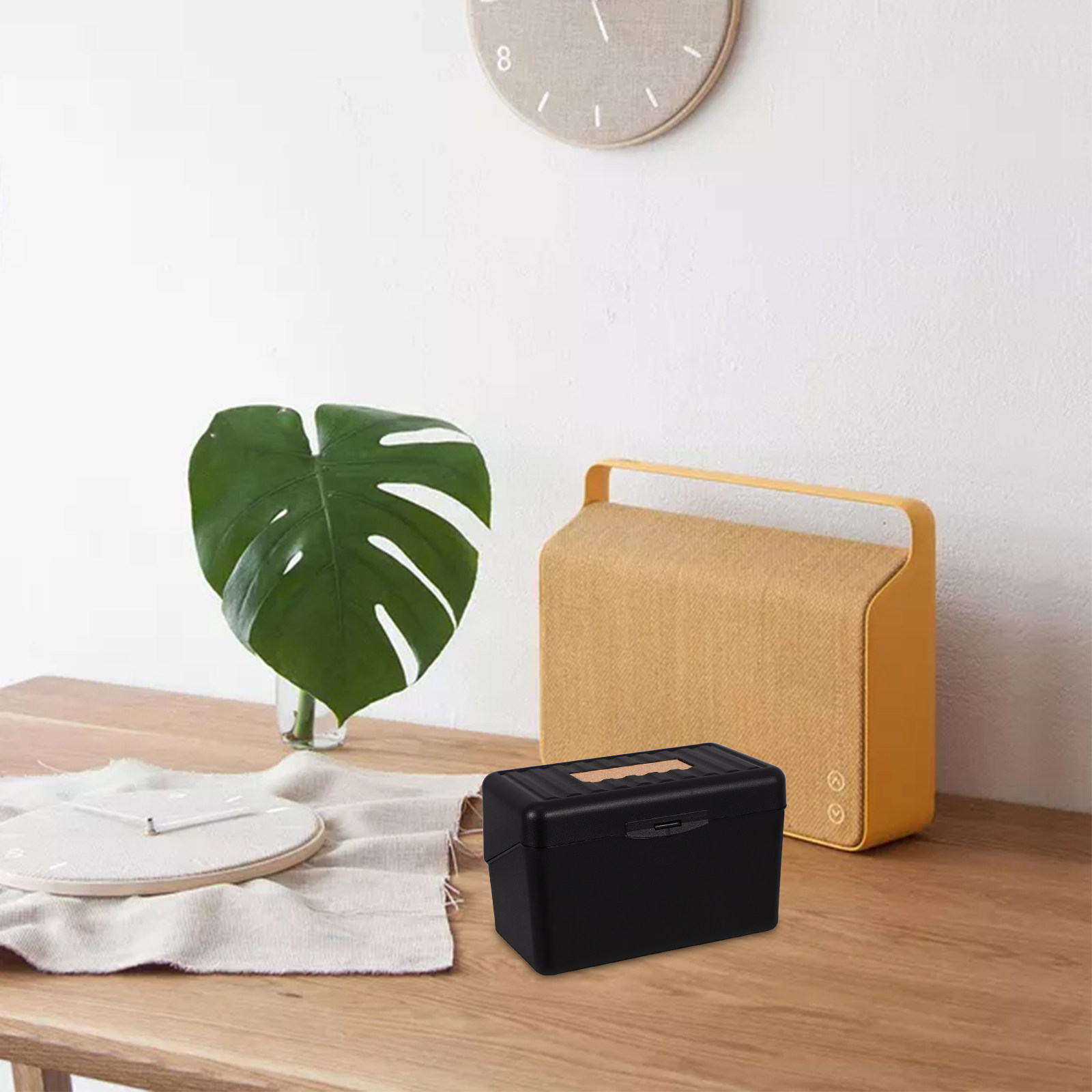 Premium Index Card Holder Box  - đánh giá và giá Home Bathroom Organizer