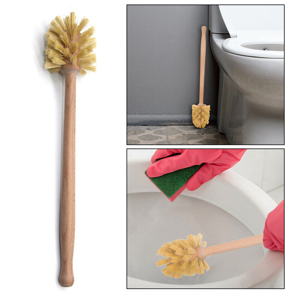 1PC Wooden Toilet Brush Long H - đánh giá và giá Toilet Brush Holder