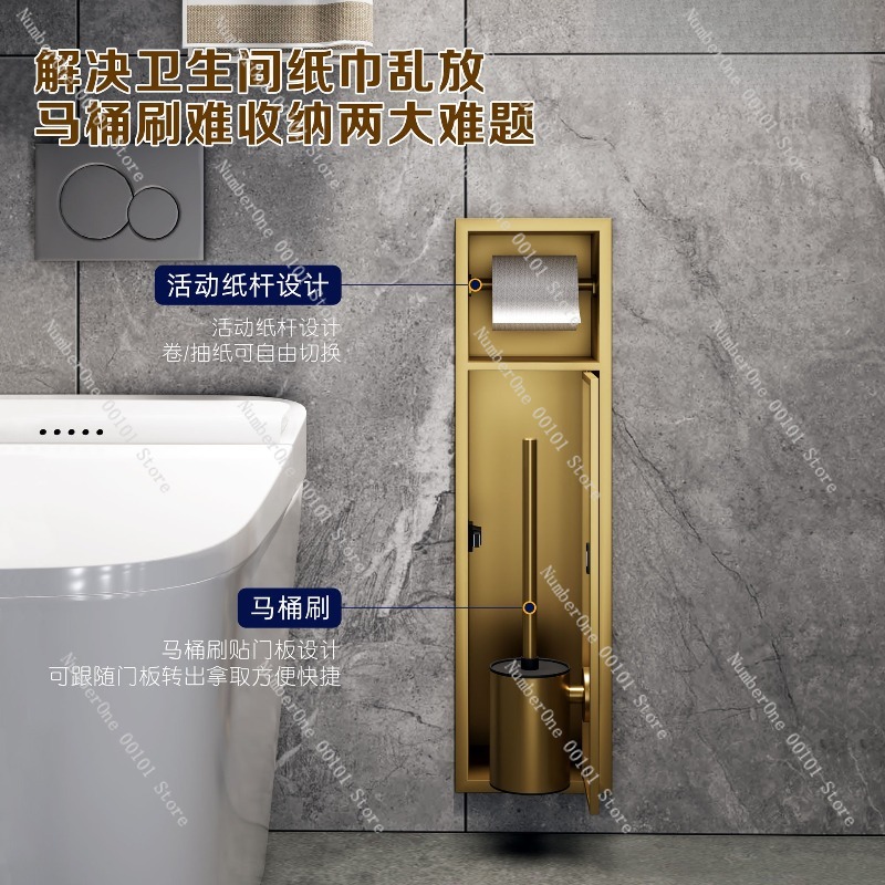 Premium 304 Stainless Steel Re - đánh giá và giá Toilet Brush Holder