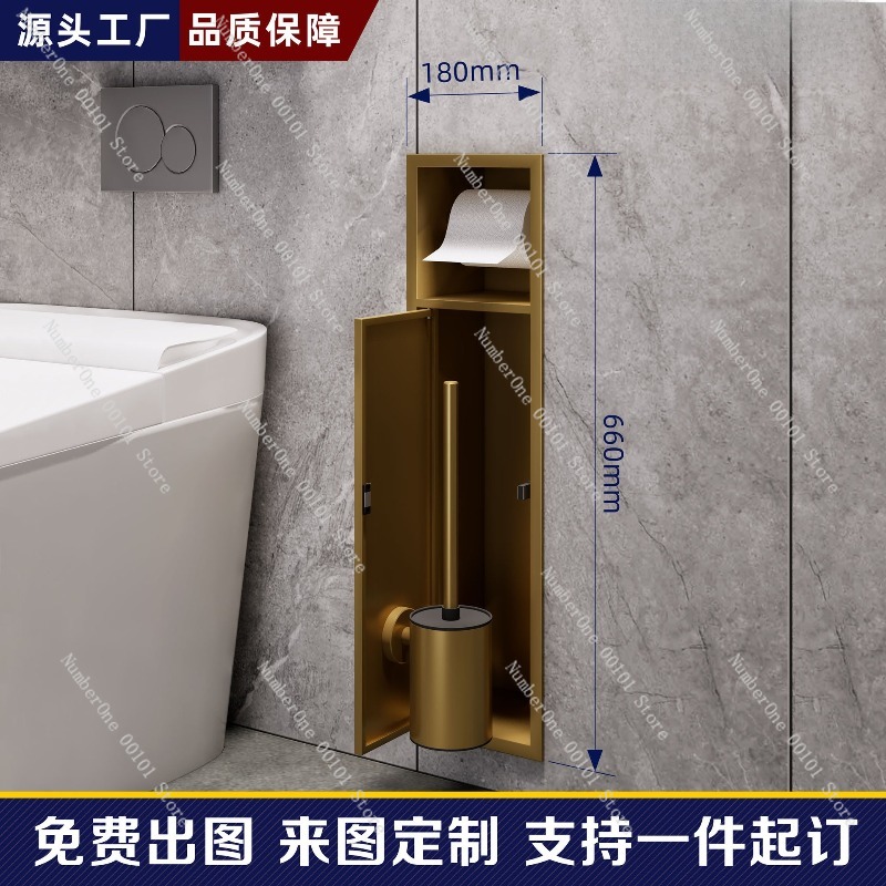 Premium 304 Stainless Steel Re - đánh giá và giá Toilet Brush Holder