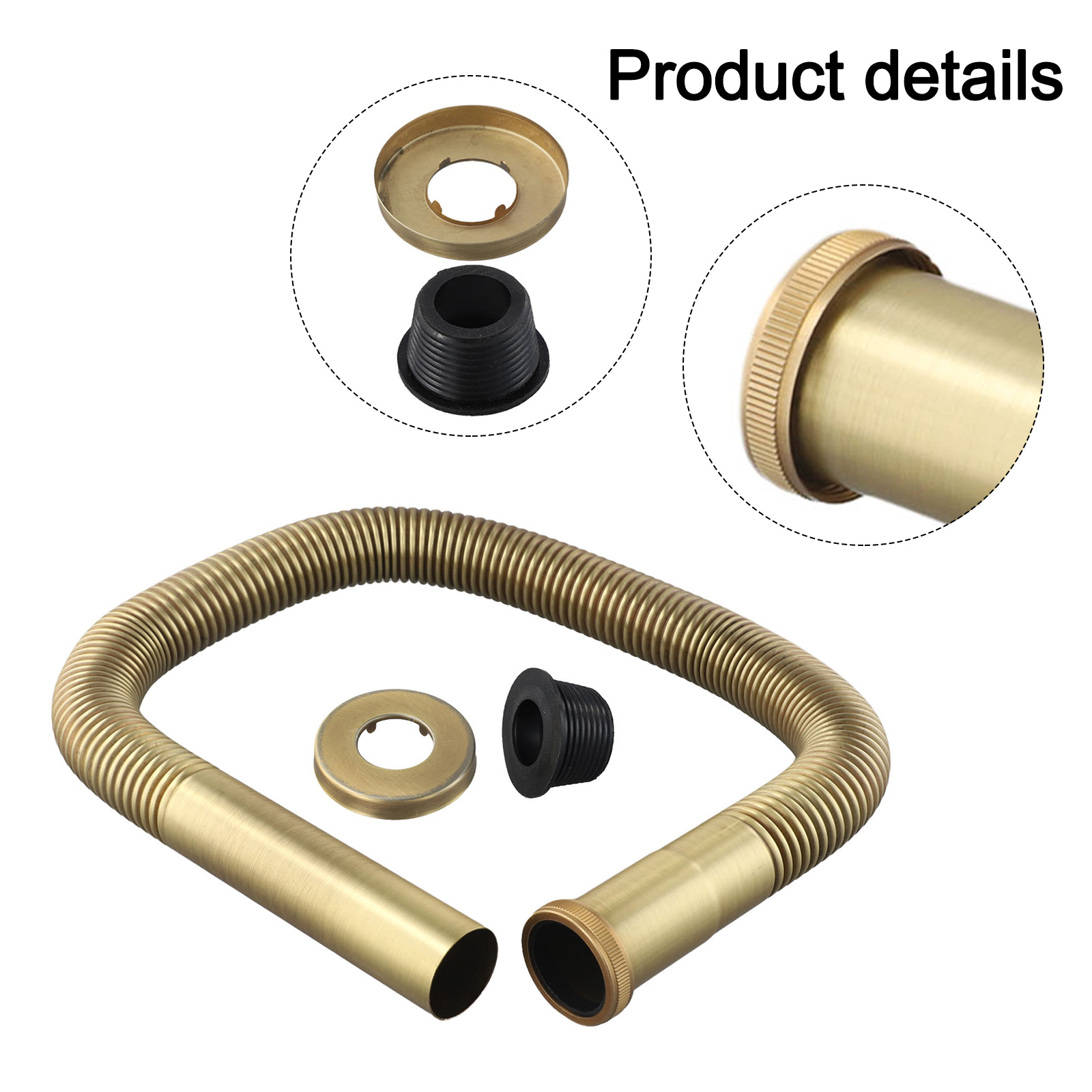 1pc Flexible Hose Brass Hose S - đánh giá và giá Home Bathroom Plumbing