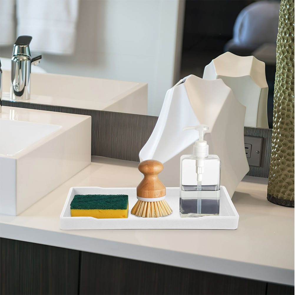 3Pcs Thickened Bathroom Vanity - đánh giá và giá Home Bathroom Organizer