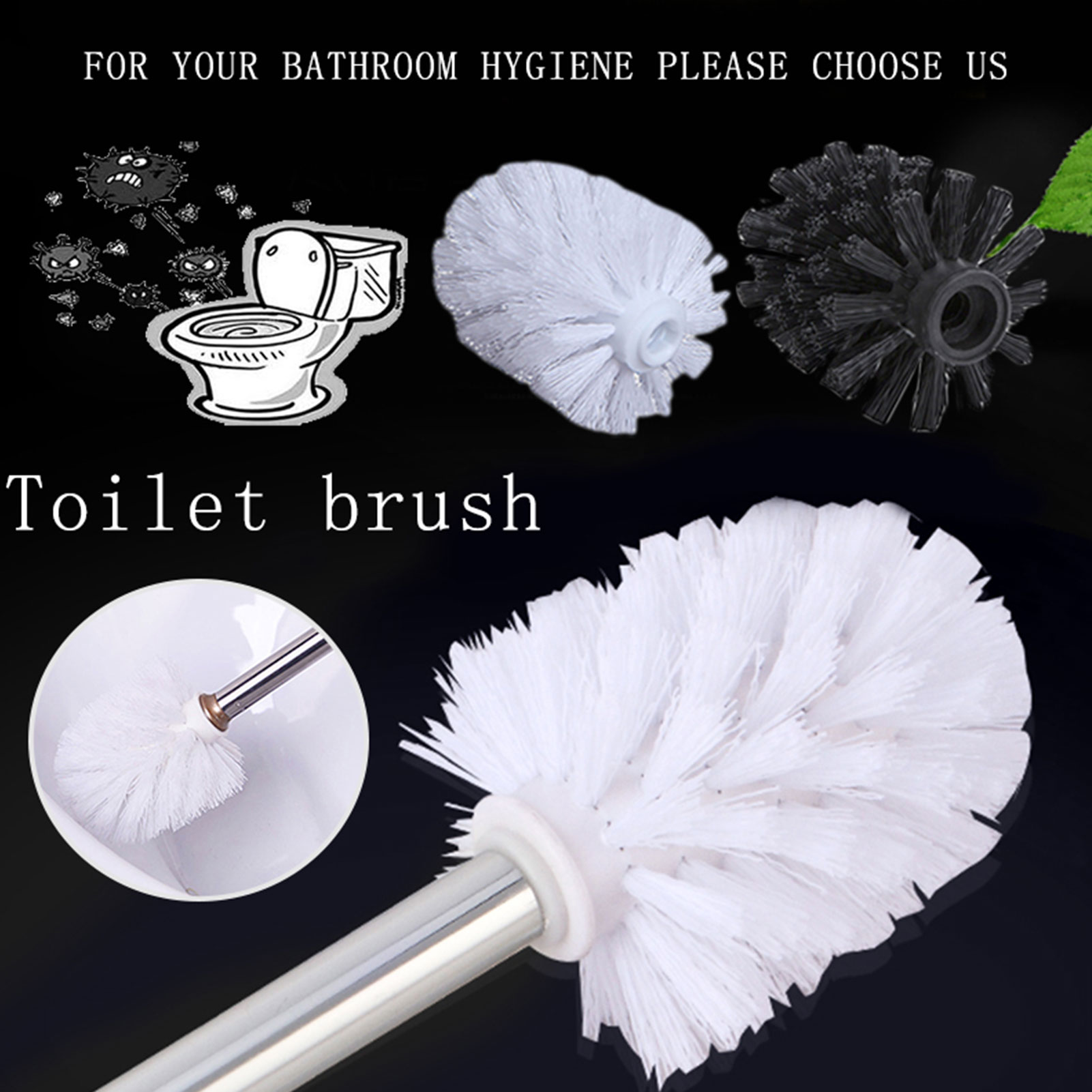 Thay Thế Bồn Cầu Bàn Chải Đa N - đánh giá và giá Toilet Brush Holder