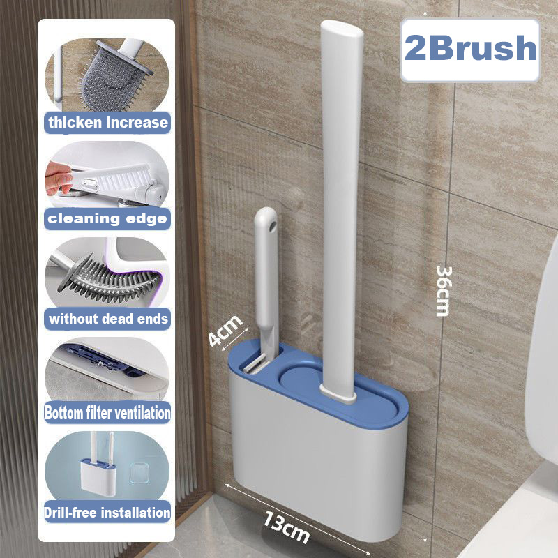 Wall Hanging Toilet Brush with - đánh giá và giá Toilet Brush Holder