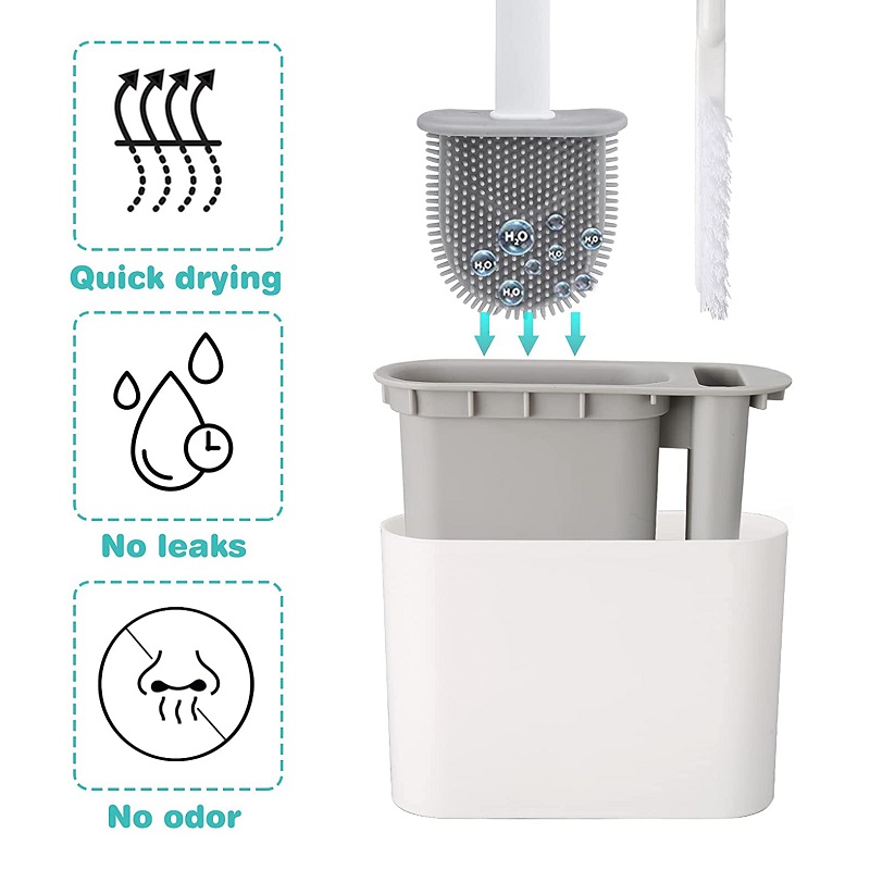 Wall Hanging Toilet Brush with - đánh giá và giá Toilet Brush Holder