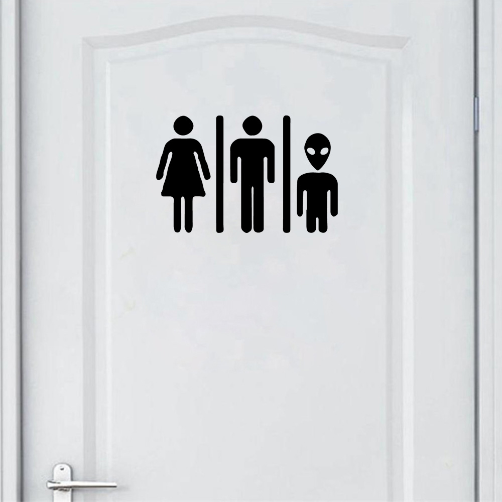 1 pc Cartoon Style Toilet and  - đánh giá và giá Home Bathroom Wallpaper