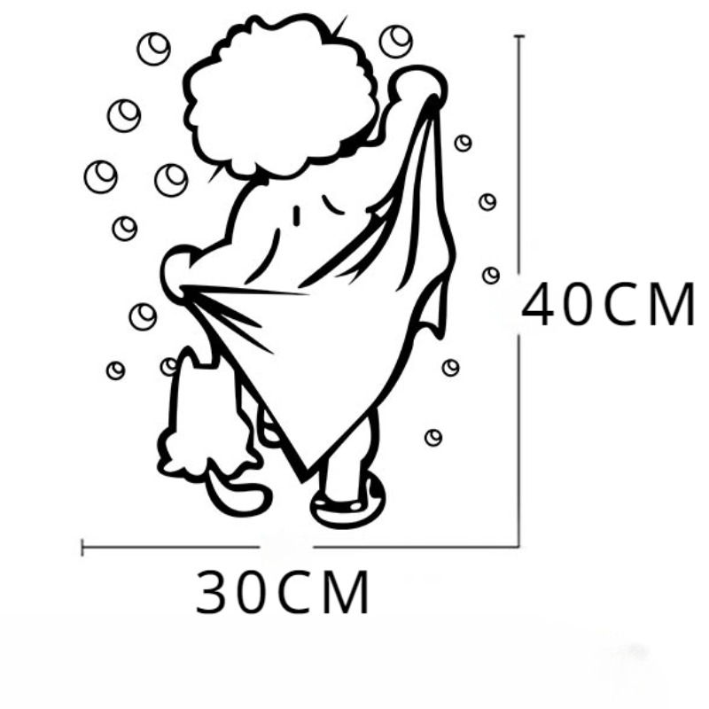 1pc Clean Shower Time Cute Lit - đánh giá và giá Tiny Home Bathroom Kit