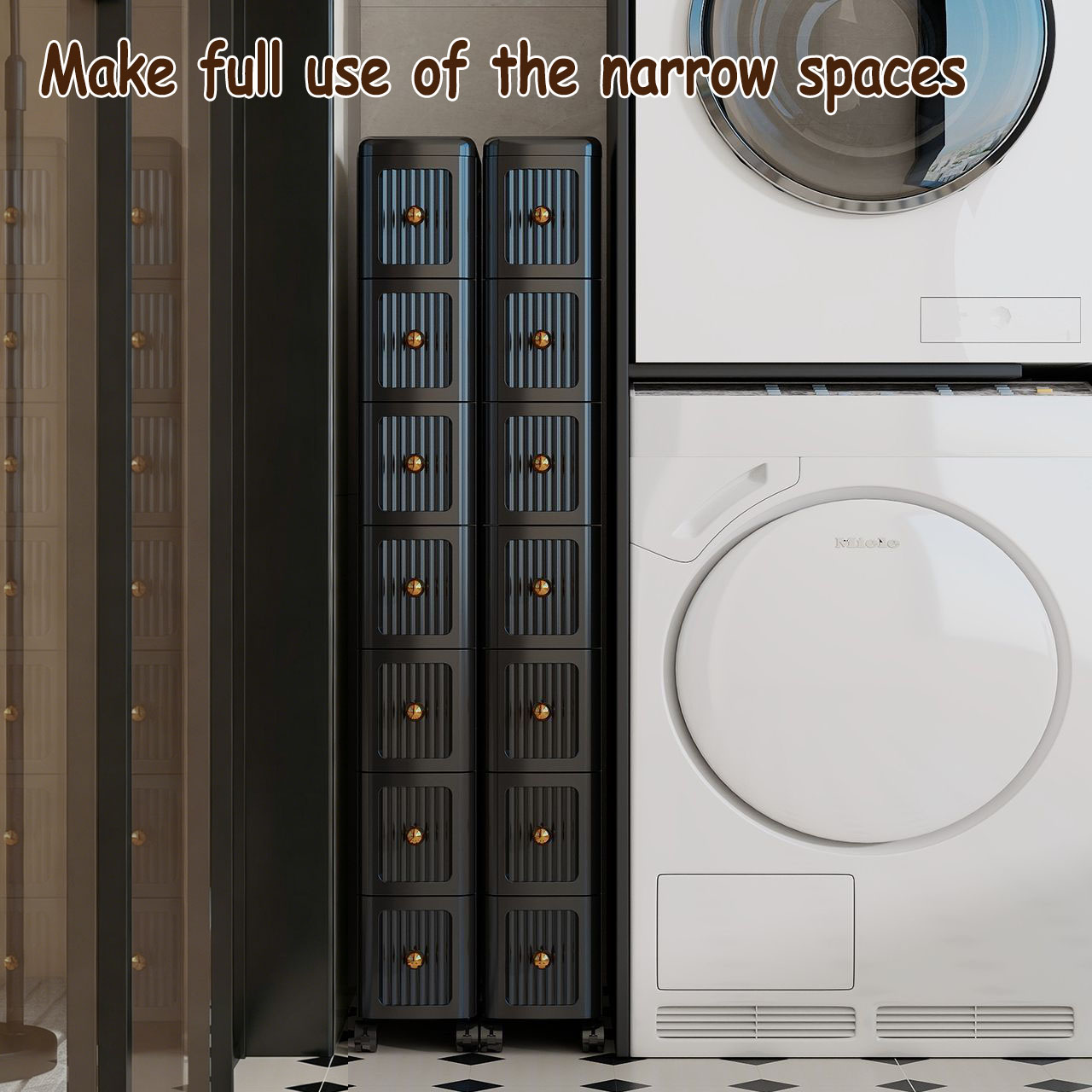 15CM Narrow Gap Drawer Storage - đánh giá và giá Home Bathroom Organizer