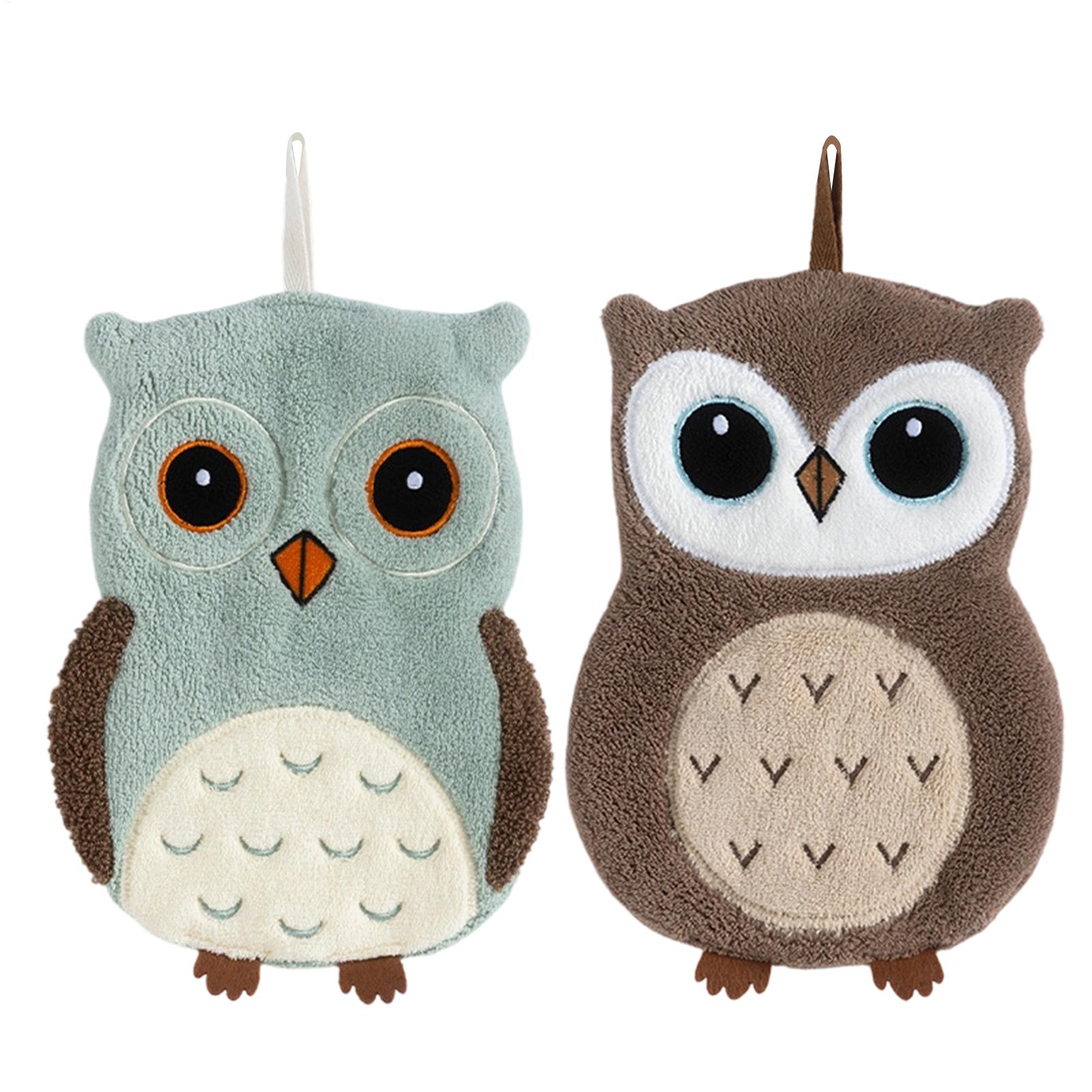 Hand Towel Owl Shape Hangable  - đánh giá và giá Home Bathroom Towels