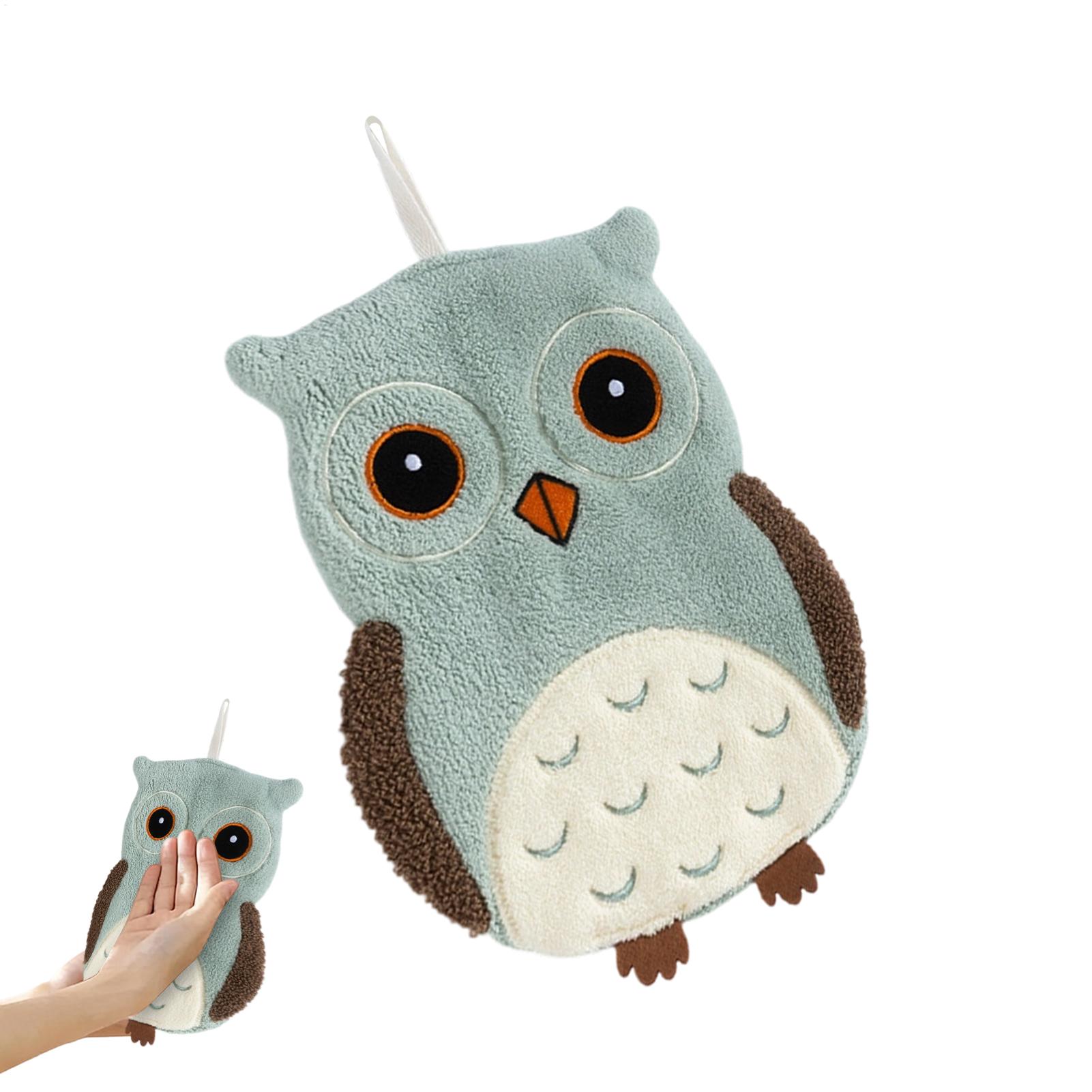 Hand Towel Owl Shape Hangable  - đánh giá và giá Home Bathroom Towels