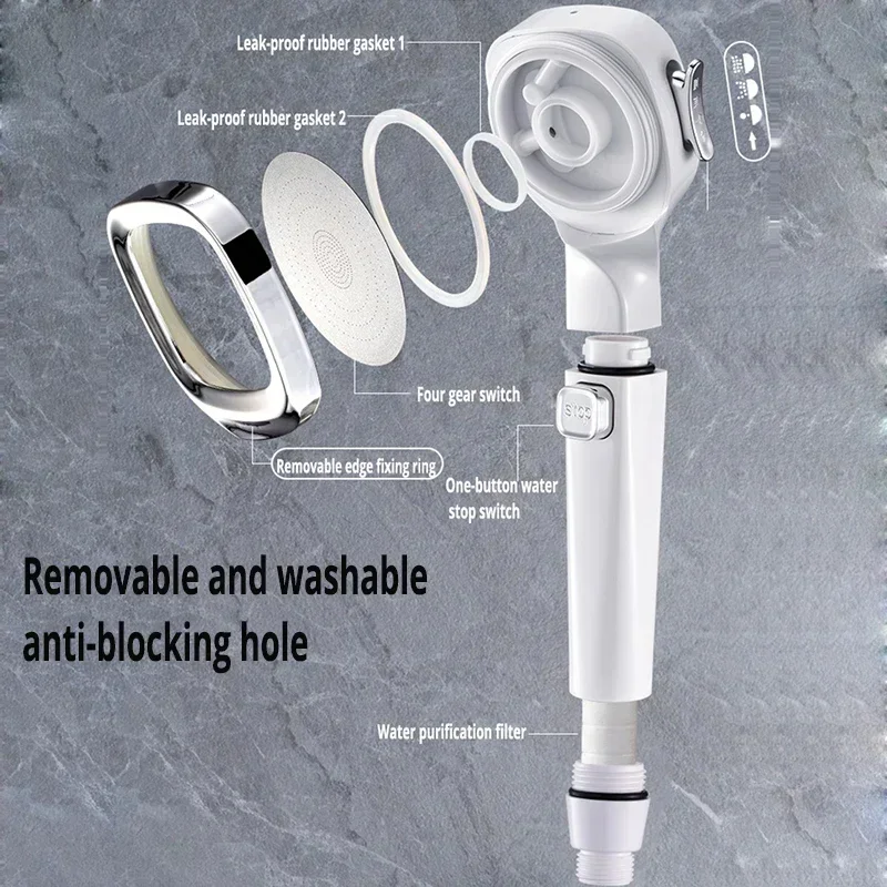 High Pressure Shower Head 3 Mo - đánh giá và giá Tiny Home Bathroom Kit