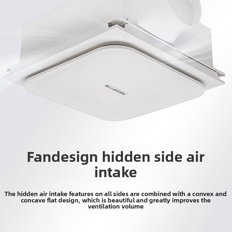Ultra-thin and powerful integr - đánh giá và giá Home Bathroom Exhaust Fan
