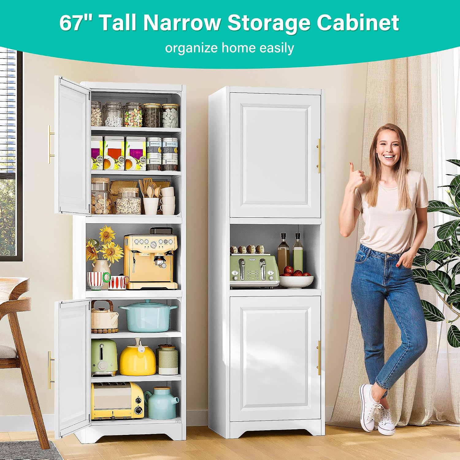 67 Inch Tall Narrow Storage Ca - đánh giá và giá Home Bathroom Organizer