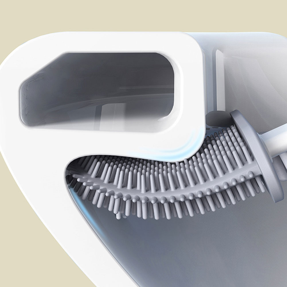 Silicone Toilet Brush With Hol - đánh giá và giá Toilet Brush Holder