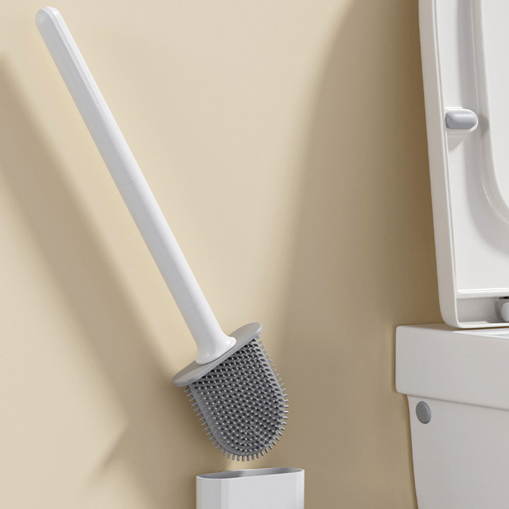 Silicone Toilet Brush With Hol - đánh giá và giá Toilet Brush Holder