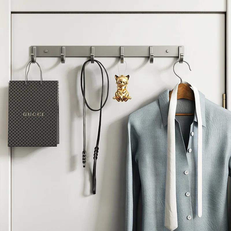 Aluminum Wall Hook Rack – No-D - đánh giá và giá Home Bathroom Organizer