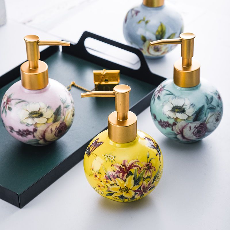 300ml Ceramic Sub-bottle Color - đánh giá và giá Tiny Home Bathroom Kit