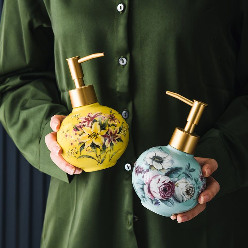 300ml Ceramic Sub-bottle Color - đánh giá và giá Tiny Home Bathroom Kit