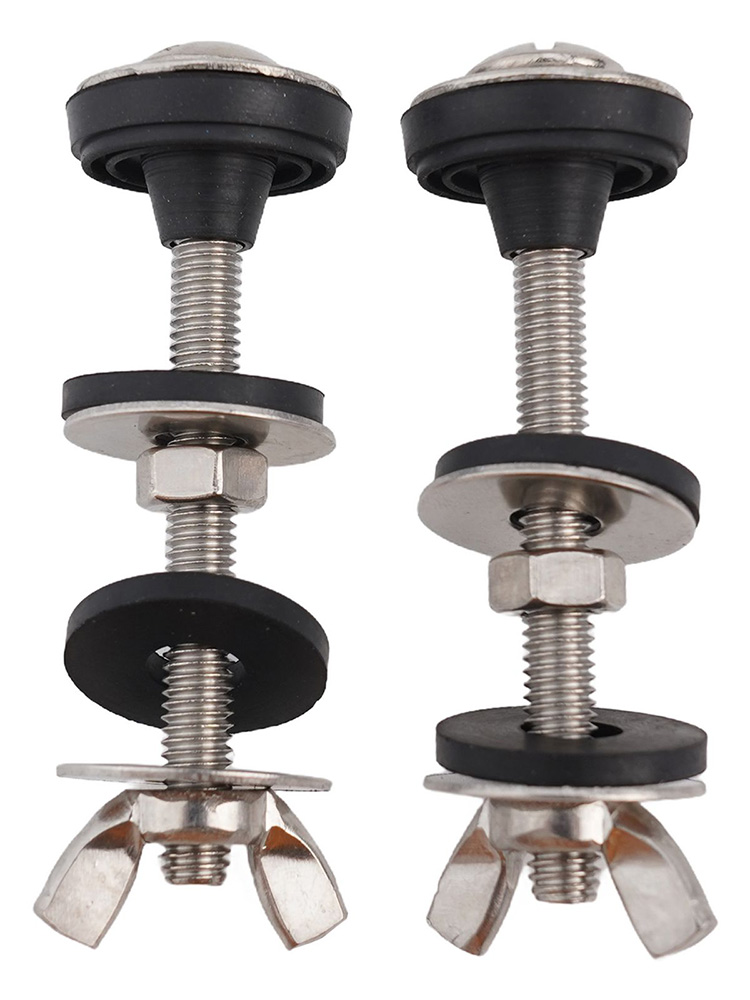 2pcs Toilet Tank To Bowl Bolt  - đánh giá và giá Tiny Home Bathroom Kit