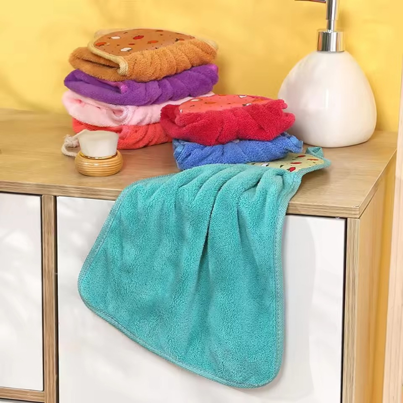 4PCS Small Hand Towels Hanging - đánh giá và giá Home Bathroom Towels